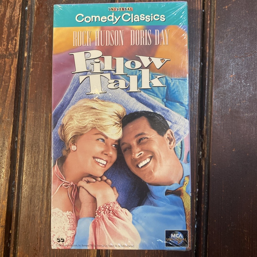 Pillow Talk VHS 1996 Doris Day Rock Hudson New Factory Sealed‎ Watermark